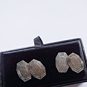 Art Deco Silver Cufflinks